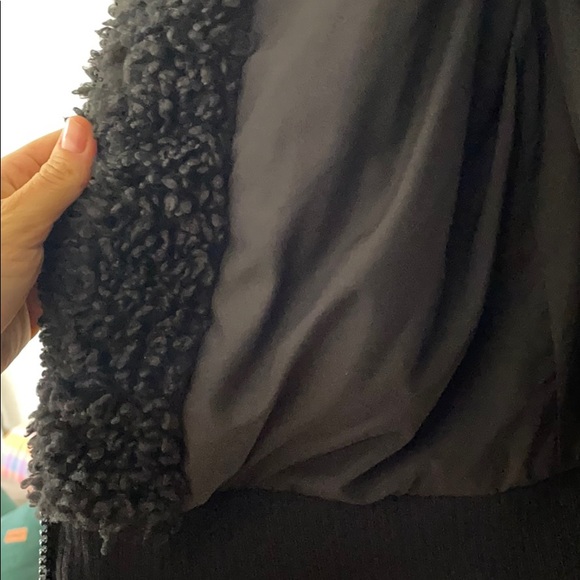 Zara trf collection Fuzzy Bomber Jacket - Picture 7 of 7